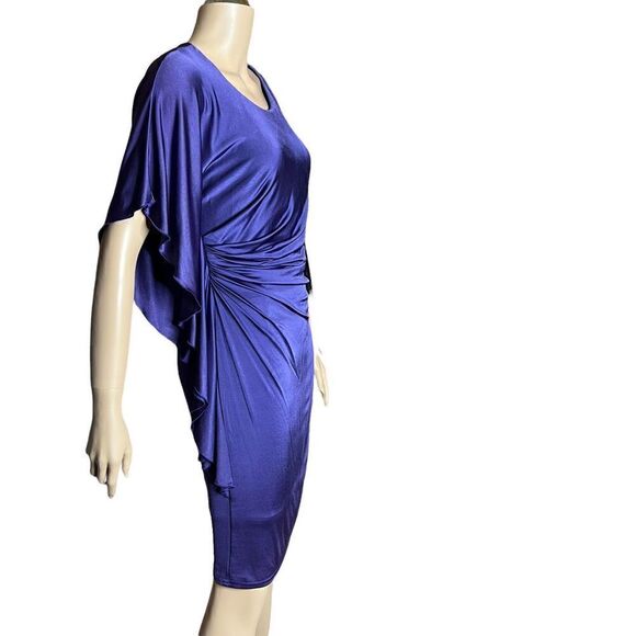NWT 2B.Rych draped purple dress - Picture 3 of 10
